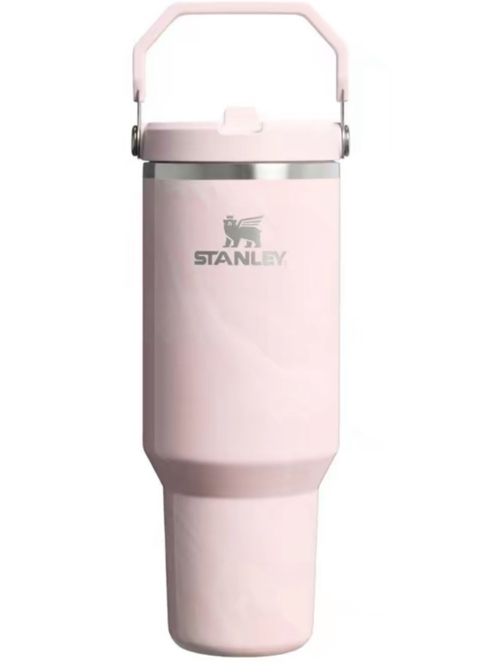 40 oz Stanley Pink Amethyst Calacatta Marble Flow Flip Tumbler Flip Straw 40oz - Picture 3 of 7